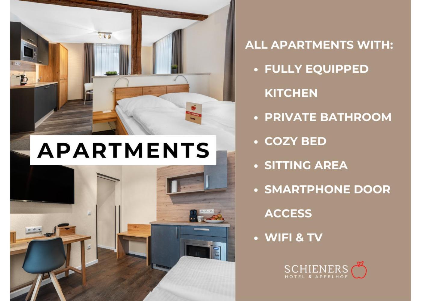 Schieners Hotel & Apfelhof Apartments ヴェムディンク エクステリア 写真